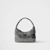 Τσάντα Prada Re-Edition Mini Satin με κρύσταλλα Τσάντα Prada Re-Edition Mini Satin με κρύσταλλα