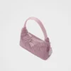 Τσάντα Prada Re-Edition Mini Satin με κρύσταλλα Τσάντα Prada Re-Edition Mini Satin με κρύσταλλα