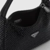 Τσάντα Prada Re-Edition Mini Satin με κρύσταλλα