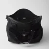 Τσάντα ταξιδίου από Re-Nylon και δέρμα Τσάντα ταξιδίου από Re-Nylon και δέρμα
