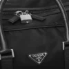 Τσάντα ταξιδίου από Re-Nylon και δέρμα Saffiano Τσάντα ταξιδίου από Re-Nylon και δέρμα Saffiano
