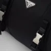 Τσάντα ταξιδίου από Re-Nylon και δέρμα Saffiano Τσάντα ταξιδίου από Re-Nylon και δέρμα Saffiano