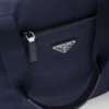 Τσάντα ταξιδίου από Re-Nylon και δέρμα Saffiano Τσάντα ταξιδίου από Re-Nylon και δέρμα Saffiano