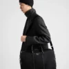 Τσάντα ταξιδίου από Re-Nylon και δέρμα Saffiano Τσάντα ταξιδίου από Re-Nylon και δέρμα Saffiano
