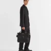 Τσάντα Tote από Re-Nylon και δέρμα Saffiano Τσάντα Tote από Re-Nylon και δέρμα Saffiano