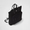 Τσάντα Tote από Re-Nylon και δέρμα Saffiano Τσάντα Tote από Re-Nylon και δέρμα Saffiano