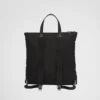 Τσάντα Tote από Re-Nylon και δέρμα Saffiano Τσάντα Tote από Re-Nylon και δέρμα Saffiano