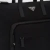 Τσάντα Tote από Re-Nylon και δέρμα Saffiano Τσάντα Tote από Re-Nylon και δέρμα Saffiano