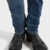 Τζιν με στενή γραμμή και selvedge