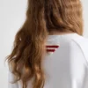 Βαμβακερό φούτερ με στρογγυλό λαιμό Βαμβακερό φούτερ με στρογγυλό λαιμό