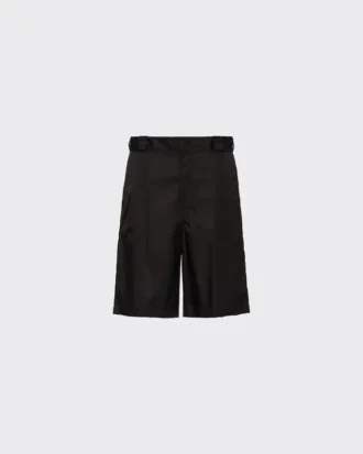 Βερμούδες Re-Nylon από γαμπαρντίνη