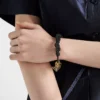 Βραχιόλι από δέρμα Nappa Βραχιόλι από δέρμα Nappa