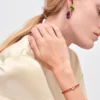 Βραχιόλι Couleur Vivante – Ροζ χρυσός με μοργκανίτη και κιτρίνη Βραχιόλι Couleur Vivante – Ροζ χρυσός με μοργκανίτη και κιτρίνη