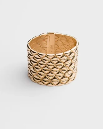 Βραχιόλι Eternal Gold Cuff σε κίτρινο χρυσό